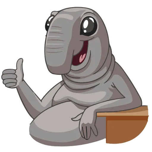 👍 Эмодзи «Ждуны» для Telegram