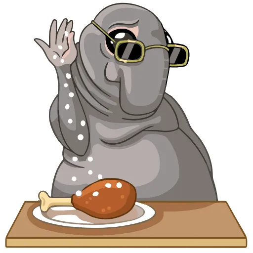 😎 Эмодзи «Ждуны» для Telegram