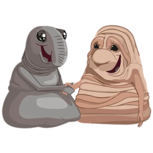 🤝 Эмодзи «Ждуны» для Telegram