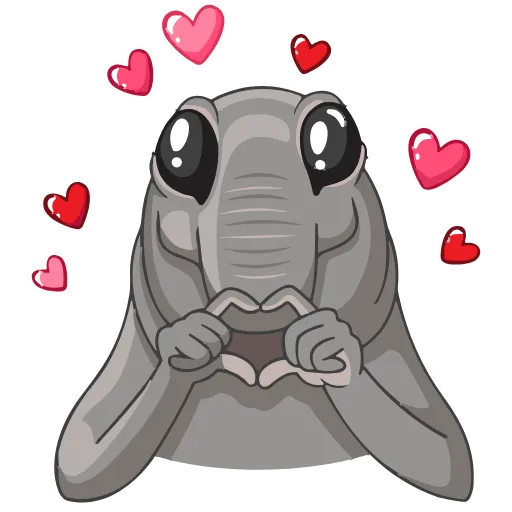 🥰 Эмодзи «Ждуны» для Telegram