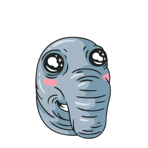 ☺️ Эмодзи «Ждуны» для Telegram