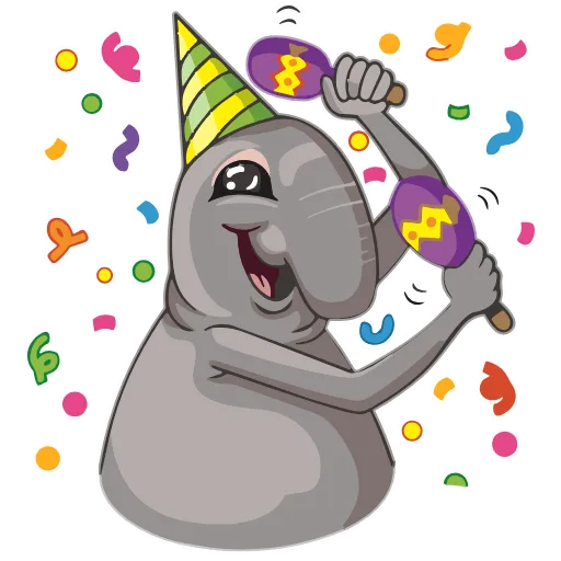 🥳 Эмодзи «Ждуны» для Telegram