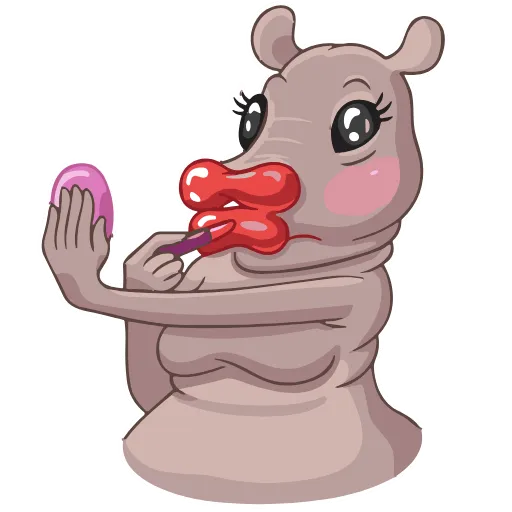 💄 Эмодзи «Ждуны» для Telegram