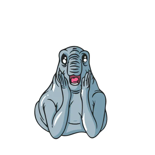 😱 Эмодзи «Ждуны» для Telegram
