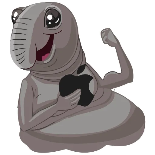 💪 Эмодзи «Ждуны» для Telegram