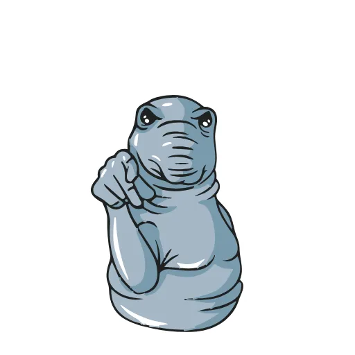 🫵 Эмодзи «Ждуны» для Telegram
