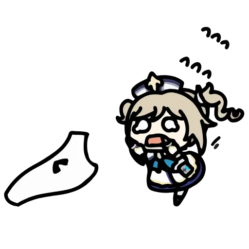 🍃 Эмодзи «Genshin Impact chibi» для Telegram