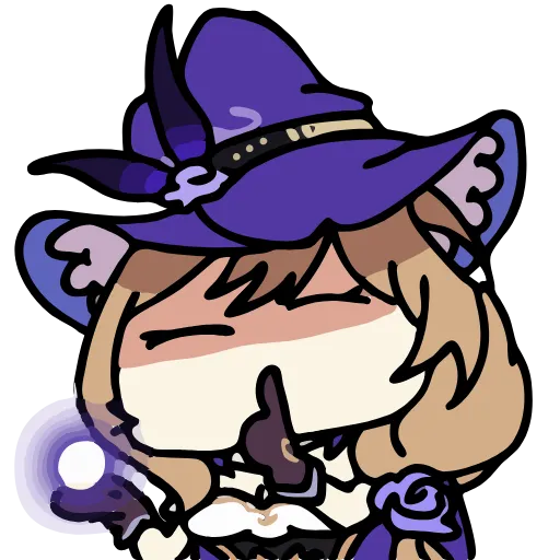 ⚡️ Эмодзи «Genshin Impact chibi» для Telegram