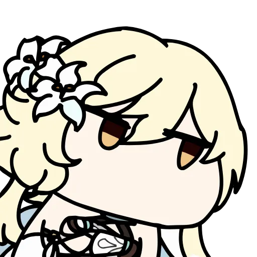 🧐 Эмодзи «Genshin Impact chibi» для Telegram