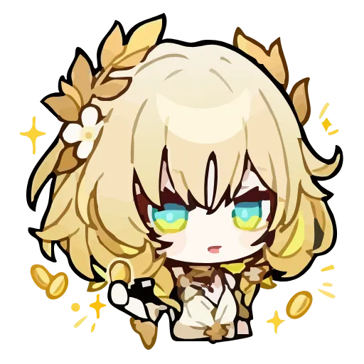 🤩 Стикер «🪫🤩 Honkai Star Rail🤩» для Telegram