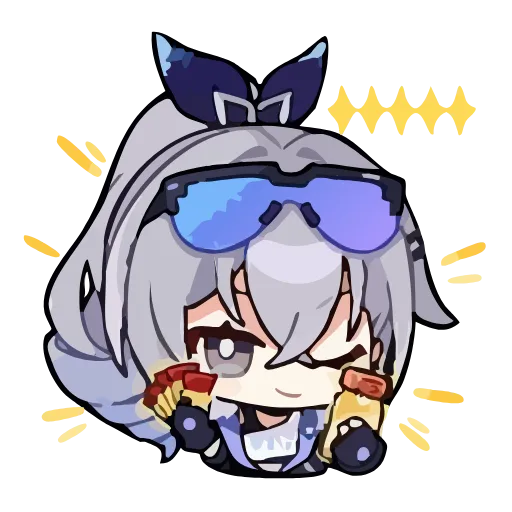 🤩 Стикер «🪫🤩 Honkai Star Rail🤩» для Telegram