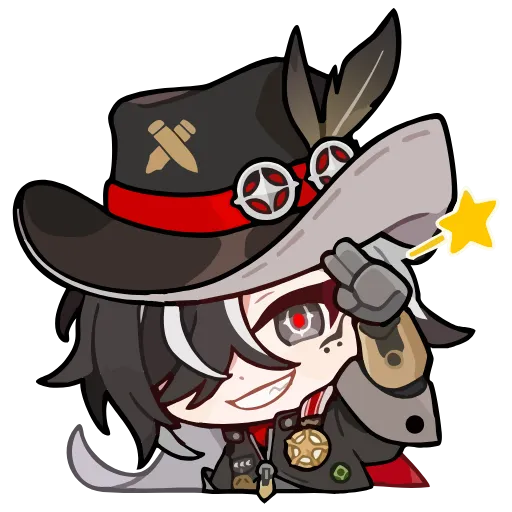 🤩 Стикер «🪫🤩 Honkai Star Rail🤩» для Telegram