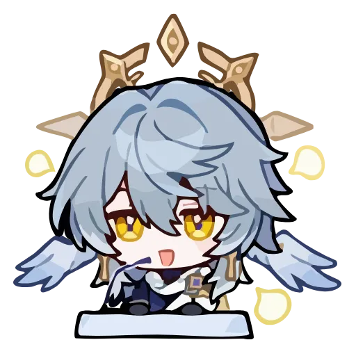 🤩 Стикер «🪫🤩 Honkai Star Rail🤩» для Telegram