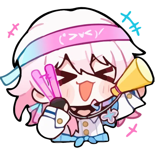🤩 Стикер «🪫🤩 Honkai Star Rail🤩» для Telegram