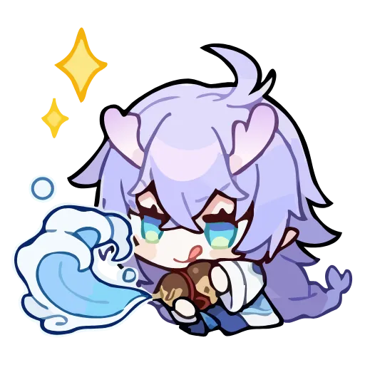 🤩 Стикер «🪫🤩 Honkai Star Rail🤩» для Telegram
