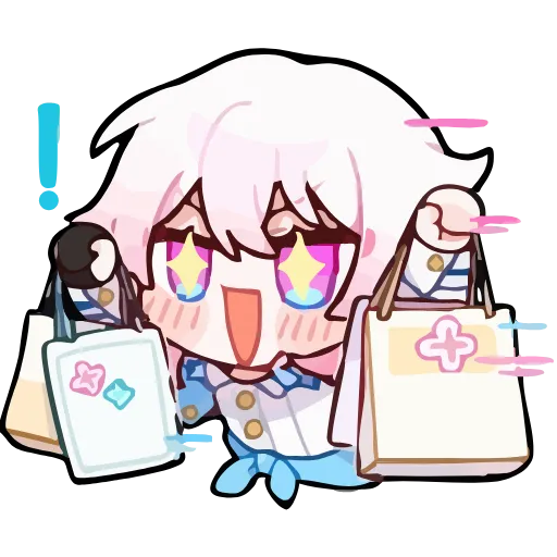 🤩 Стикер «🪫🤩 Honkai Star Rail🤩» для Telegram
