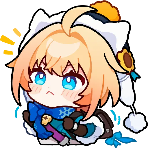 🤩 Эмодзи «Honkai» для Telegram
