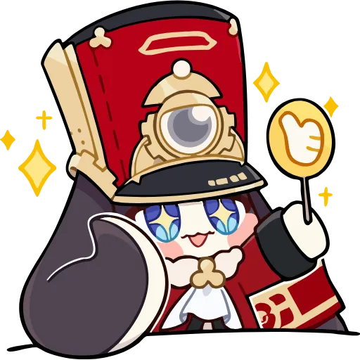 🤩 Эмодзи «Honkai» для Telegram