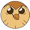😠 Эмодзи «Hooty Door» для Telegram
