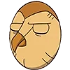😔 Эмодзи «Hooty Door» для Telegram