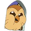👀 Эмодзи «Hooty Door» для Telegram