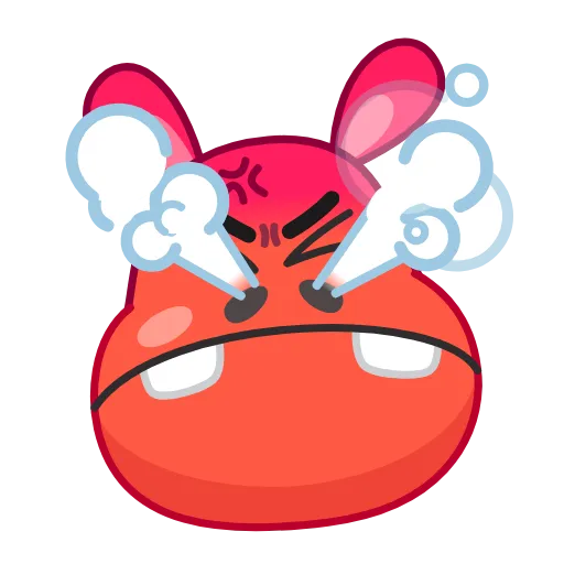 😡 Эмодзи «Hopper Hippo» для Telegram