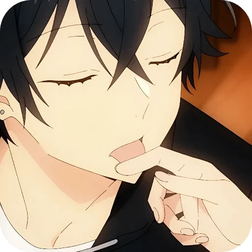 ❤ Стикер «Horimiya» для Telegram