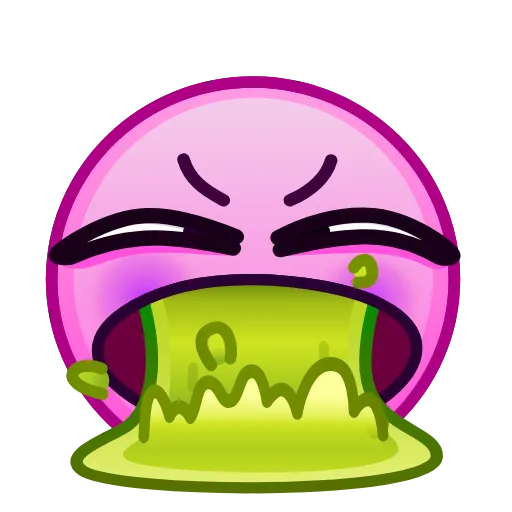 🤮 Стикер «Horny Emoji» для Telegram
