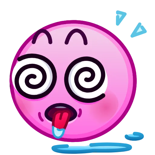 😵‍💫 Стикер «Horny Emoji» для Telegram