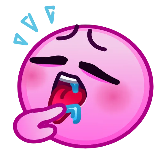 🤤 Стикер «Horny Emoji» для Telegram