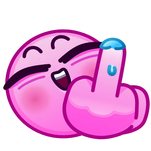 🖕 Стикер «Horny Emoji» для Telegram