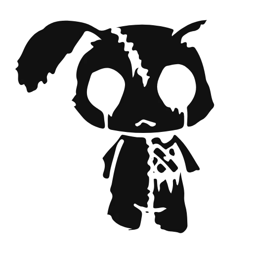 🐰 Эмодзи «horror» для Telegram