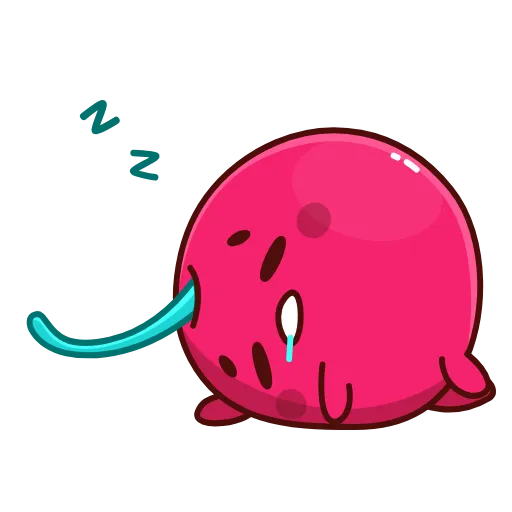 😴 Стикер «Hot Cherry Emoji» для Telegram