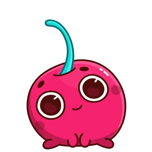 😉 Стикер «Hot Cherry Emoji» для Telegram