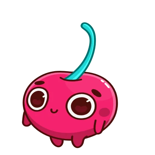 👍 Стикер «Hot Cherry Emoji» для Telegram
