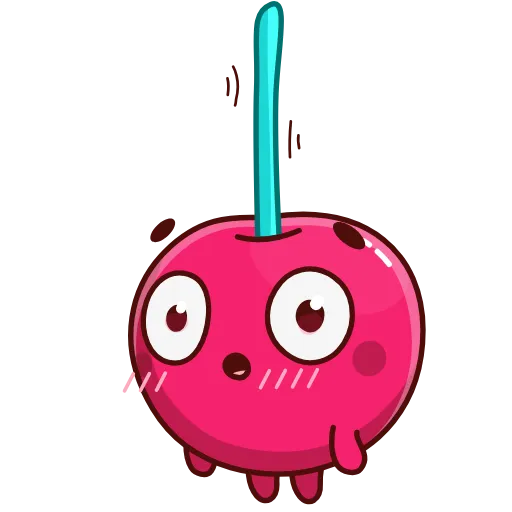 😍 Стикер «Hot Cherry Emoji» для Telegram