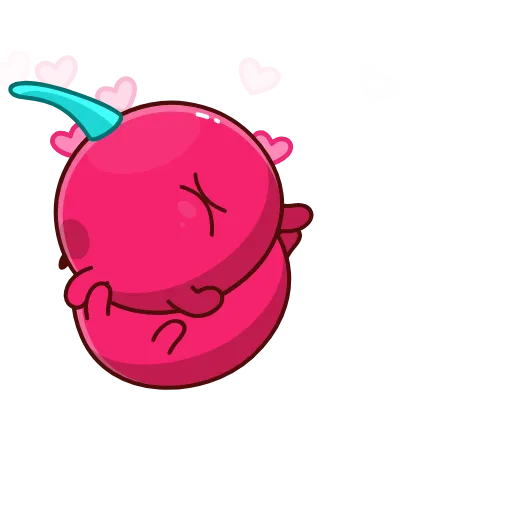 😘 Стикер «Hot Cherry Emoji» для Telegram