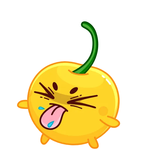 😝 Эмодзи «Hot Lemon» для Telegram
