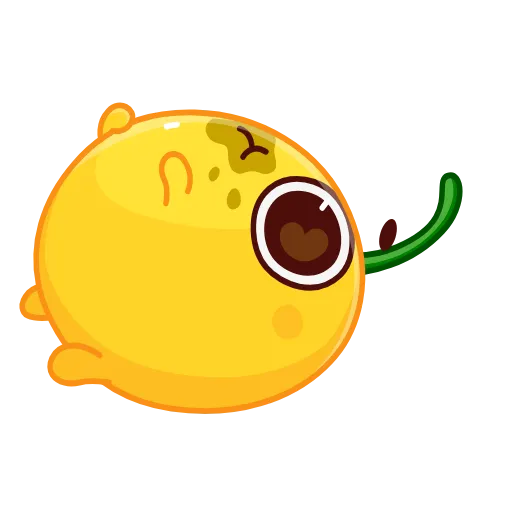🤤 Эмодзи «Hot Lemon» для Telegram