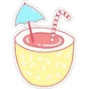 🍸 Эмодзи «Hot Summer» для Telegram