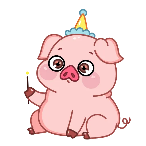 🥳 Эмодзи «❤ Анимированный набор эмоджи с Хрюней» для Telegram