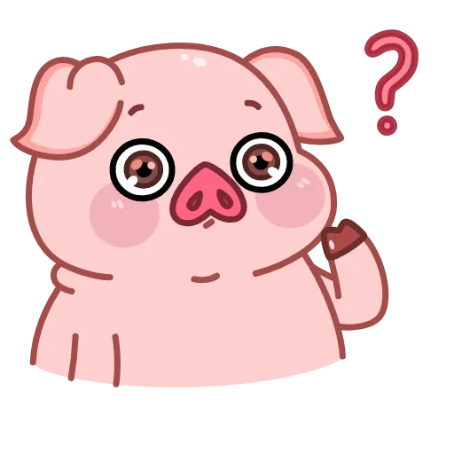 ❓ Эмодзи «❤ Анимированный набор эмоджи с Хрюней» для Telegram