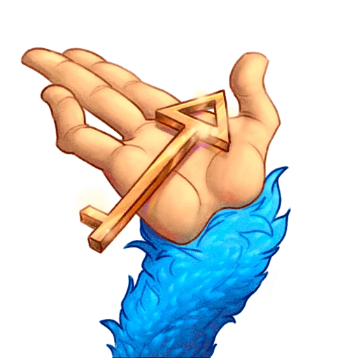 🗝 Стикер «Huggy Wuggy» для Telegram