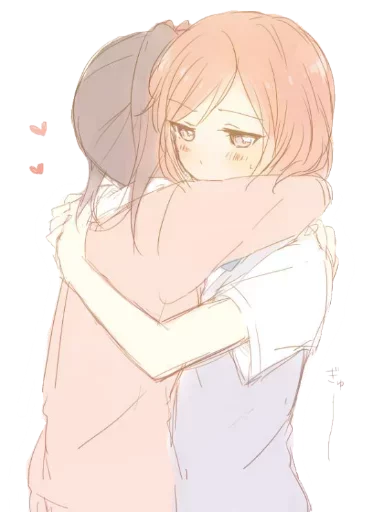 ❤ Стикер «Hugs 2» для Telegram