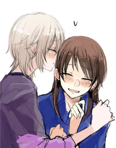 😘 Стикер «Hugs 2» для Telegram