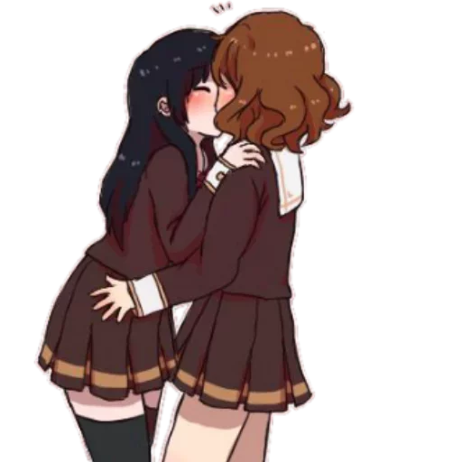 ❤ Стикер «Hugs 2» для Telegram