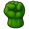 ✊ Эмодзи «🫶 Набор эмоджи с эмоциями Халка» для Telegram