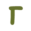 🤩 Эмодзи «Болотные буквы» для Telegram