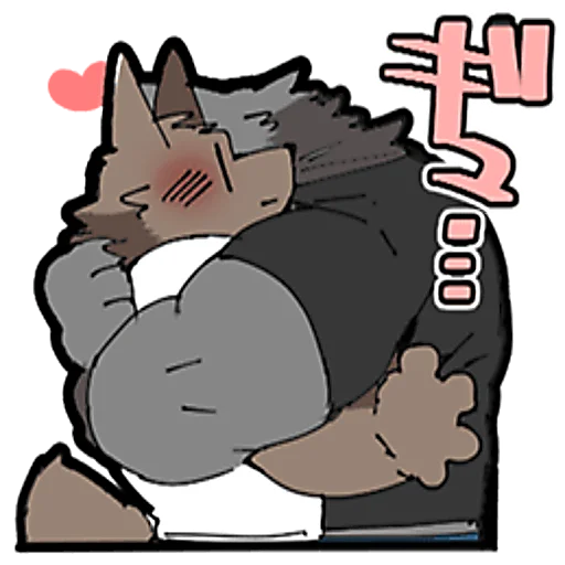 😺 Стикер «Hyaku» для Telegram