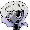 🦈 Эмодзи «Dandy's world - монохромные» для Telegram